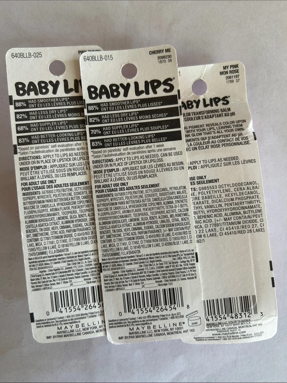 Maybelline new tags